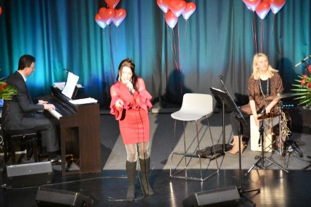 Ewa Uryga z zespołem